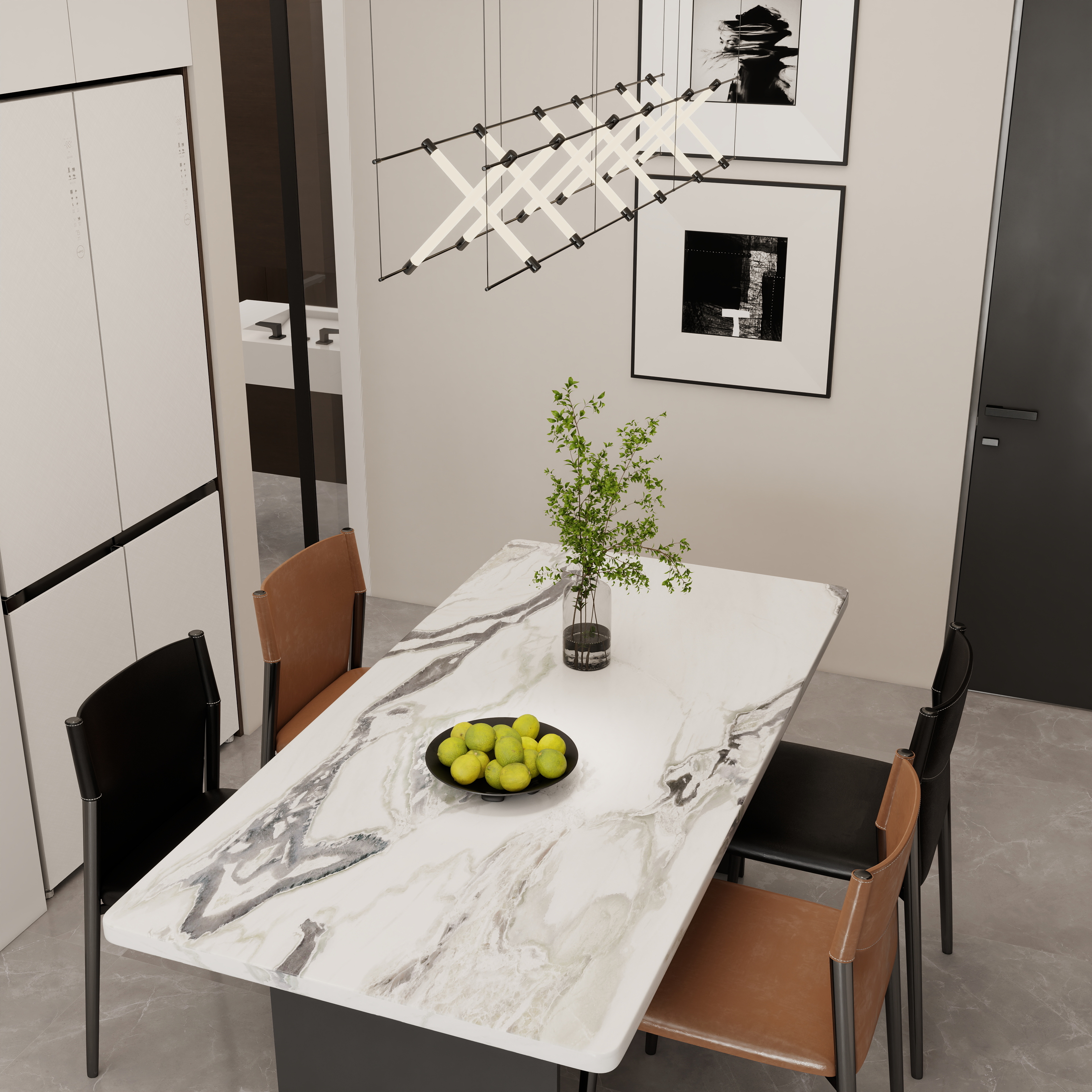 壹诺设计工作室-现代简约装修效果图