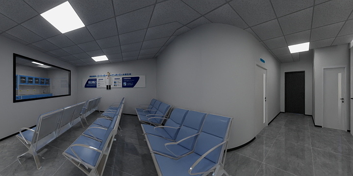 知百设计L-两层诊所效果图-装修设计方案