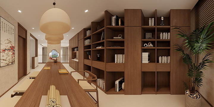 YX空間设计-宋氏美学-装修设计方案