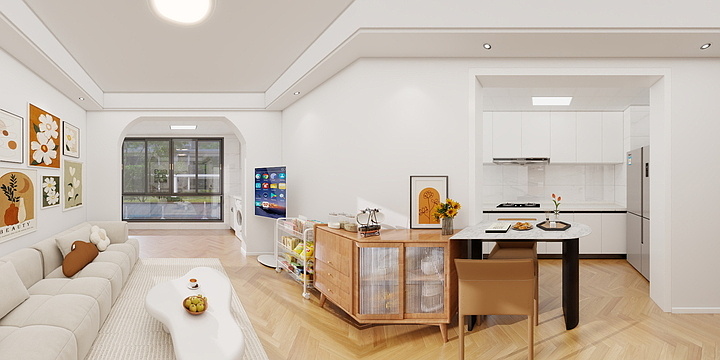 苏诚空间设计-广福花园-装修设计方案