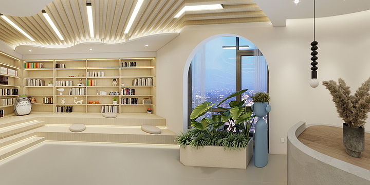 祉维王-画室-平面图-装修设计方案