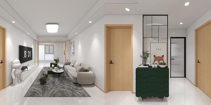 刘秋男-书香院7-602-装修设计方案