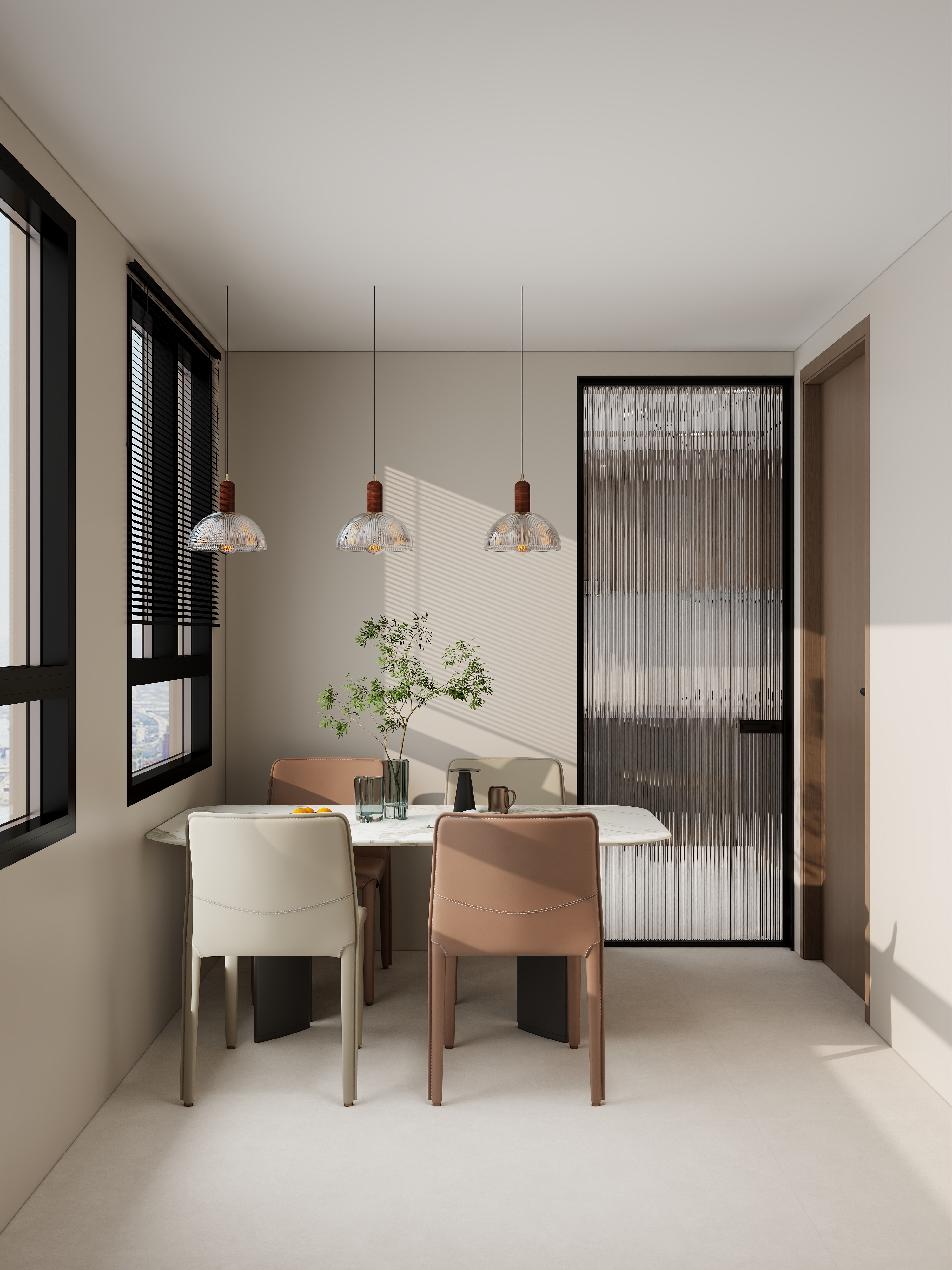 李青越-300方现代简约风格别墅样板间装修效果图