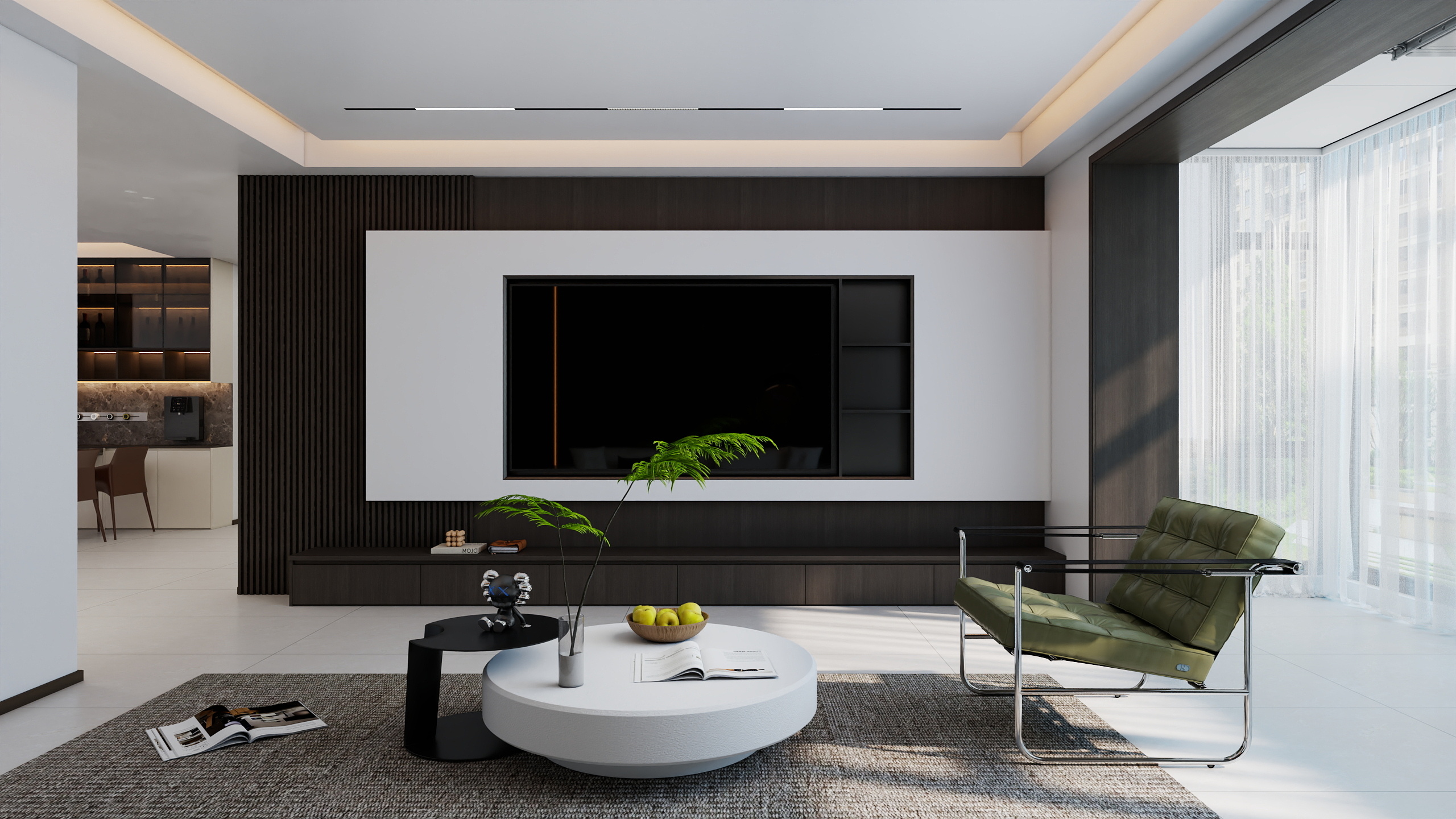 奇美全屋定制王强-理想家园158㎡3室-装修设计方案