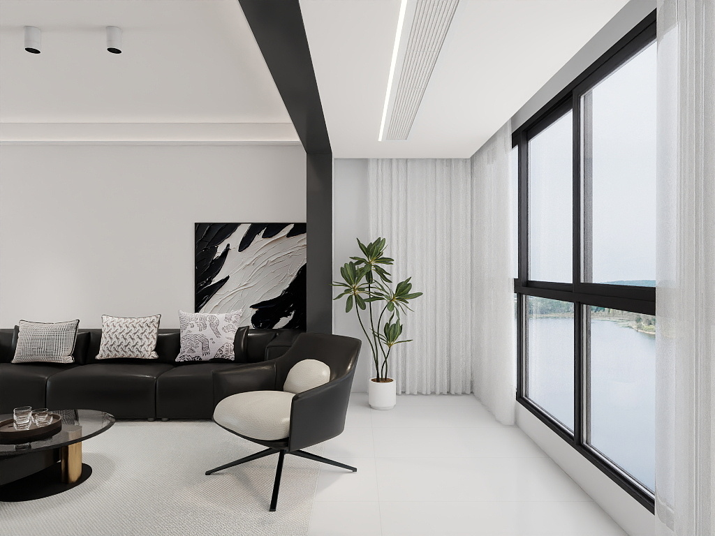 喵喵大师.家禾设计-敏捷翡翠华府22-603-最新-装修设计方案