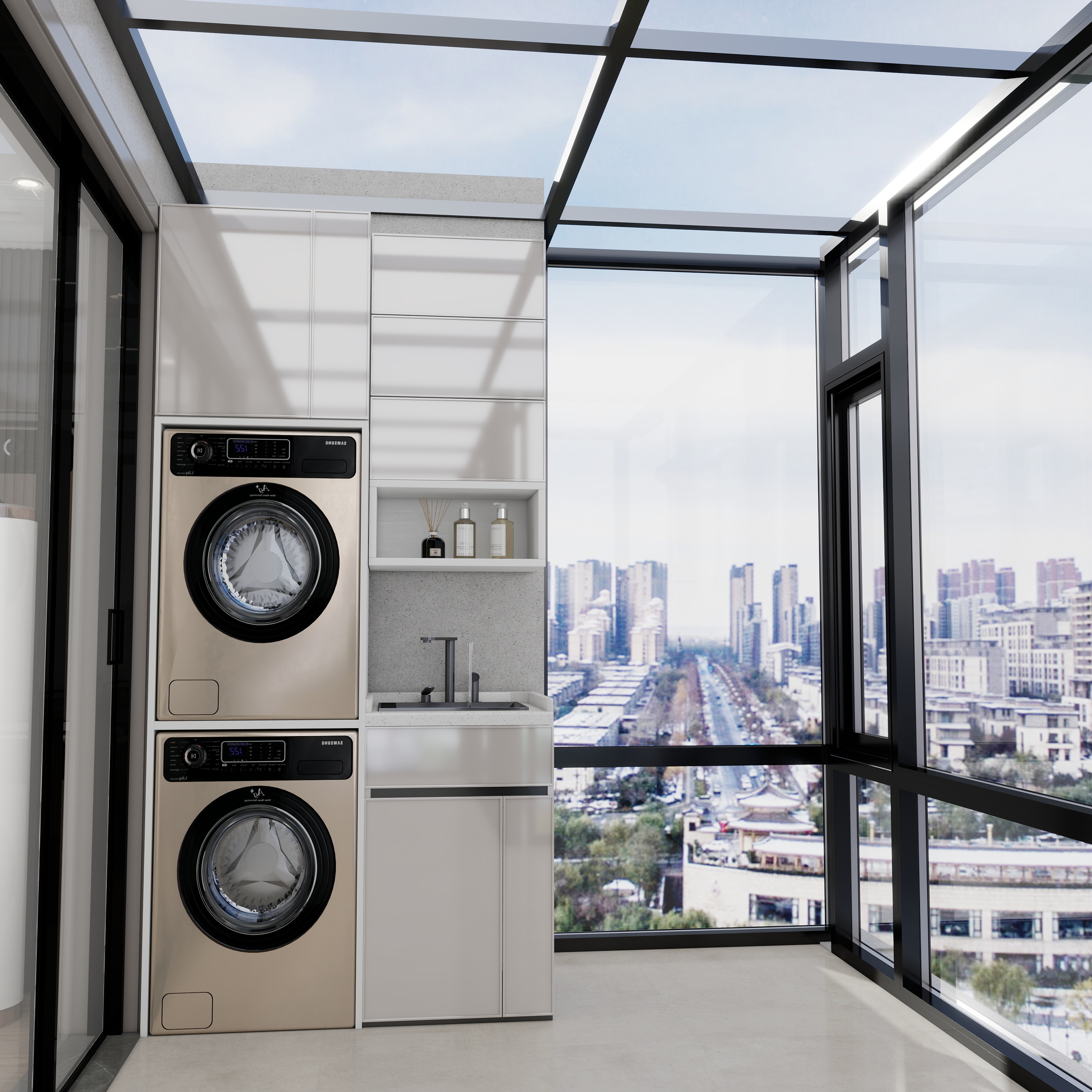 格莱斯刘晓阳-积木搭建阳光房-装修设计方案