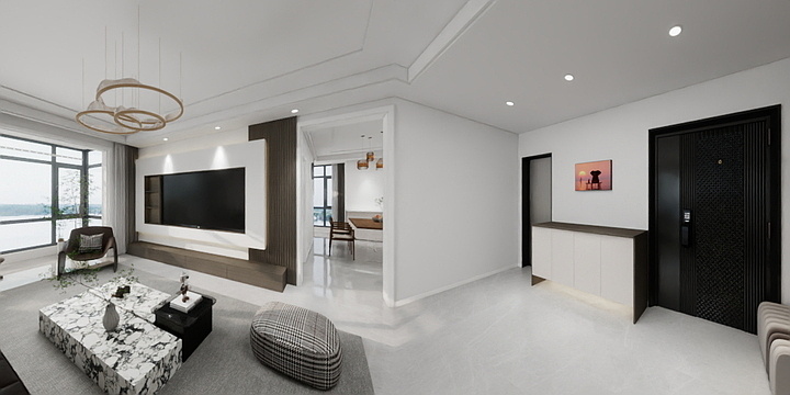 聆默-家（华宇名门）-装修设计方案