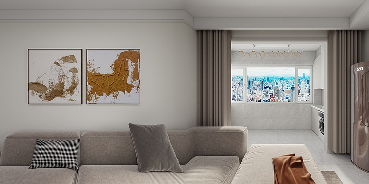 济南装修小刘-2025万科魅力之城三期1-2-1601-装修设计方案