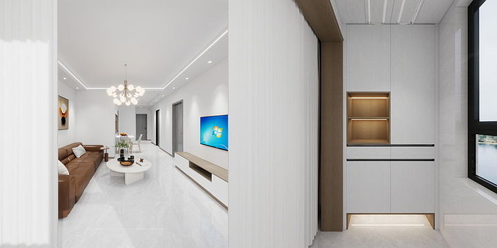 信坤装饰韩书文-尚海湾西苑二期98-装修设计方案