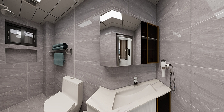 四川巴中巴州店-花海森林2栋1702刘先生-现代风-装修设计方案