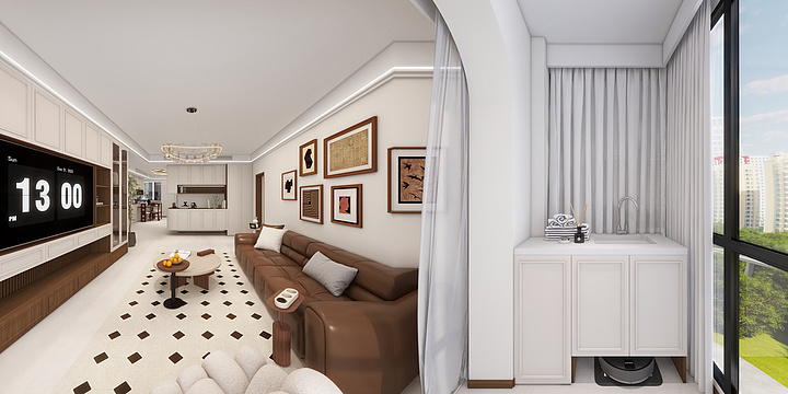 红蚂蚁sWIbK-青岛路酷家乐4.4-装修设计方案