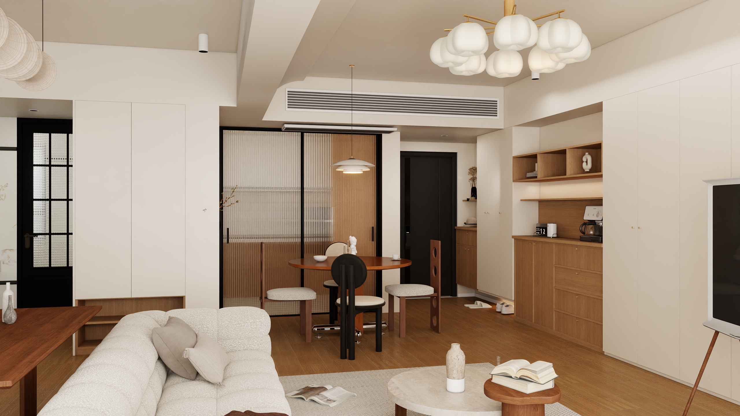 鹌鹑木木三-中古奶油-副本-装修设计方案