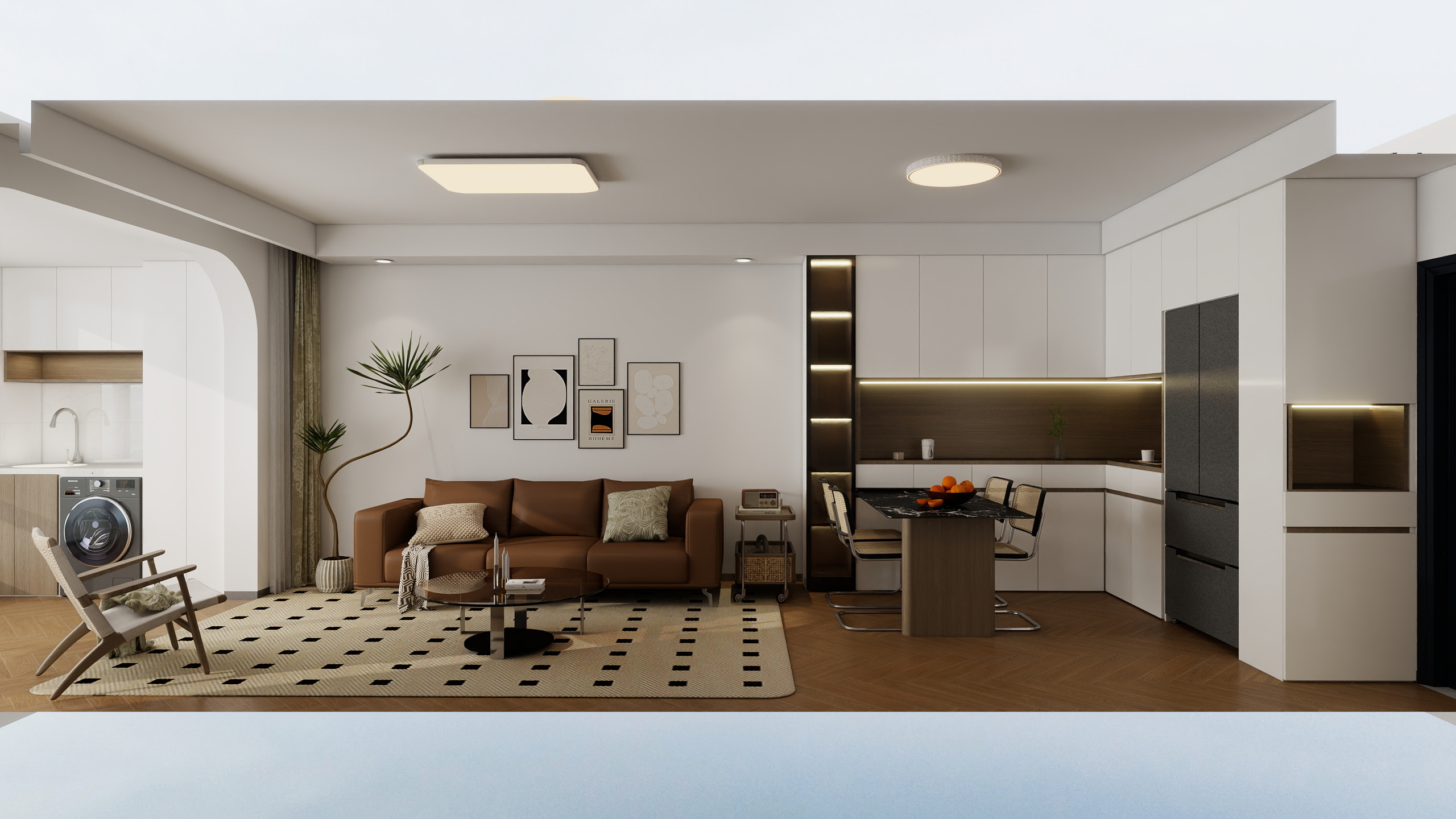 设计师-吴浩-92㎡3室-装修设计方案