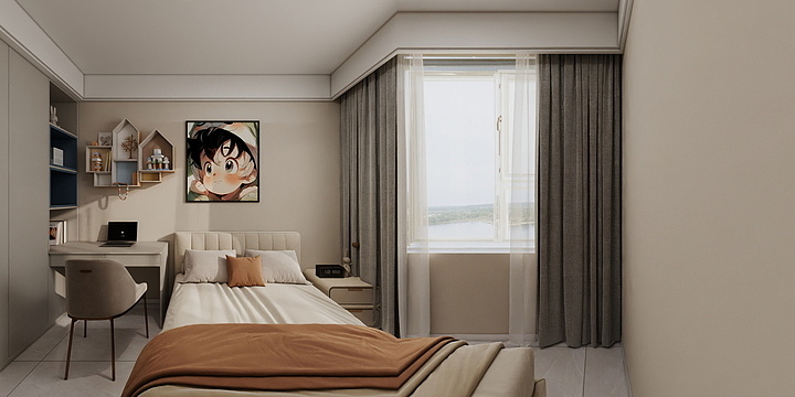 意匠装饰设计公司-天麓咏荷园三房-装修设计方案