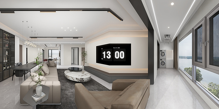 淮滨良工装饰-豫粤景苑2-502（1）-装修设计方案