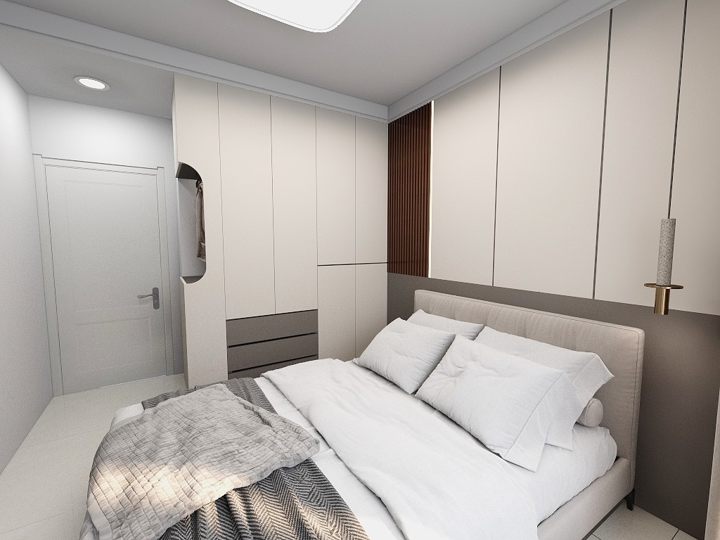 136*DQAv-南庄子两居小过道-装修设计方案