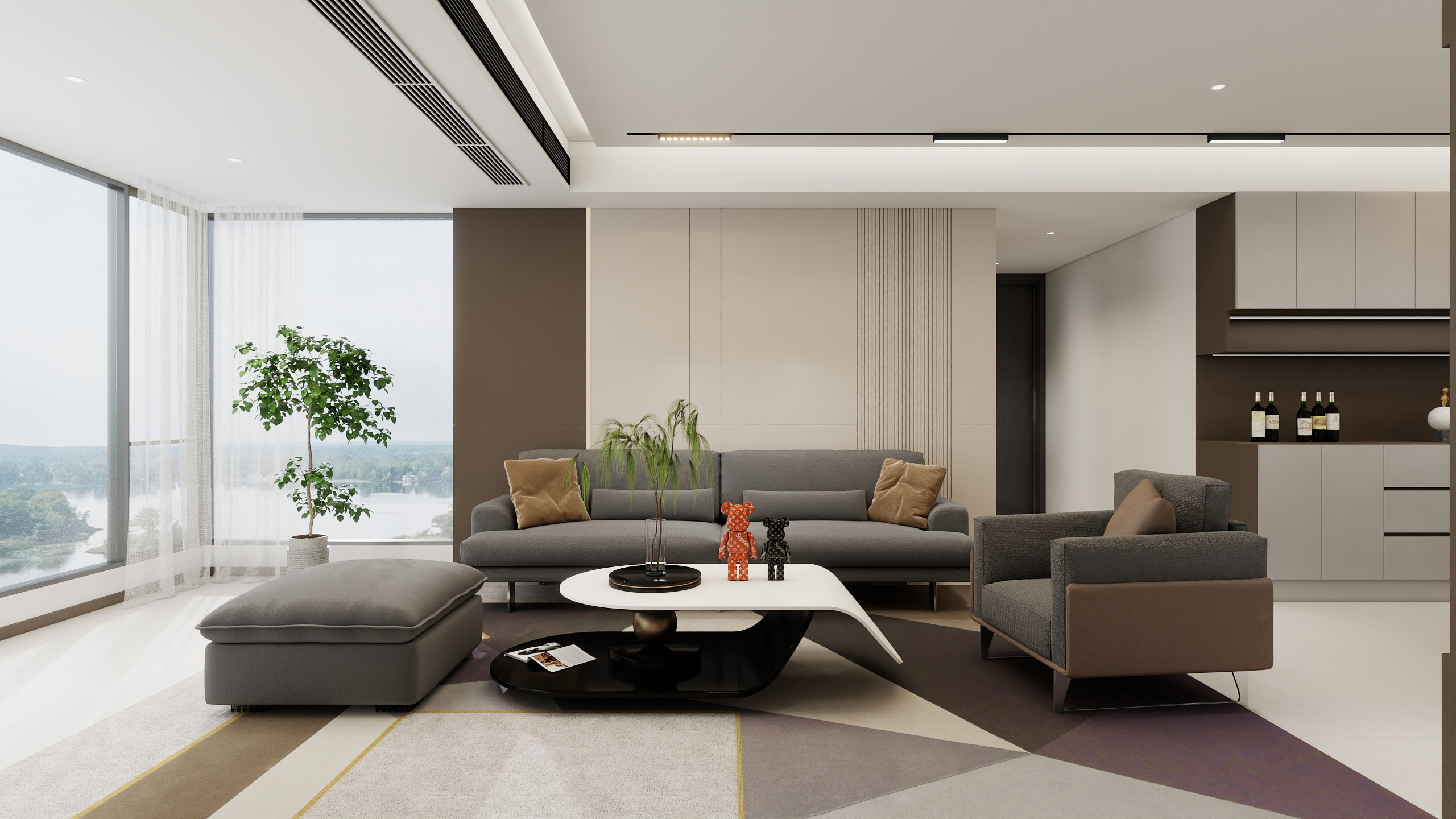 瑶宝瑶-141㎡4室-装修设计方案