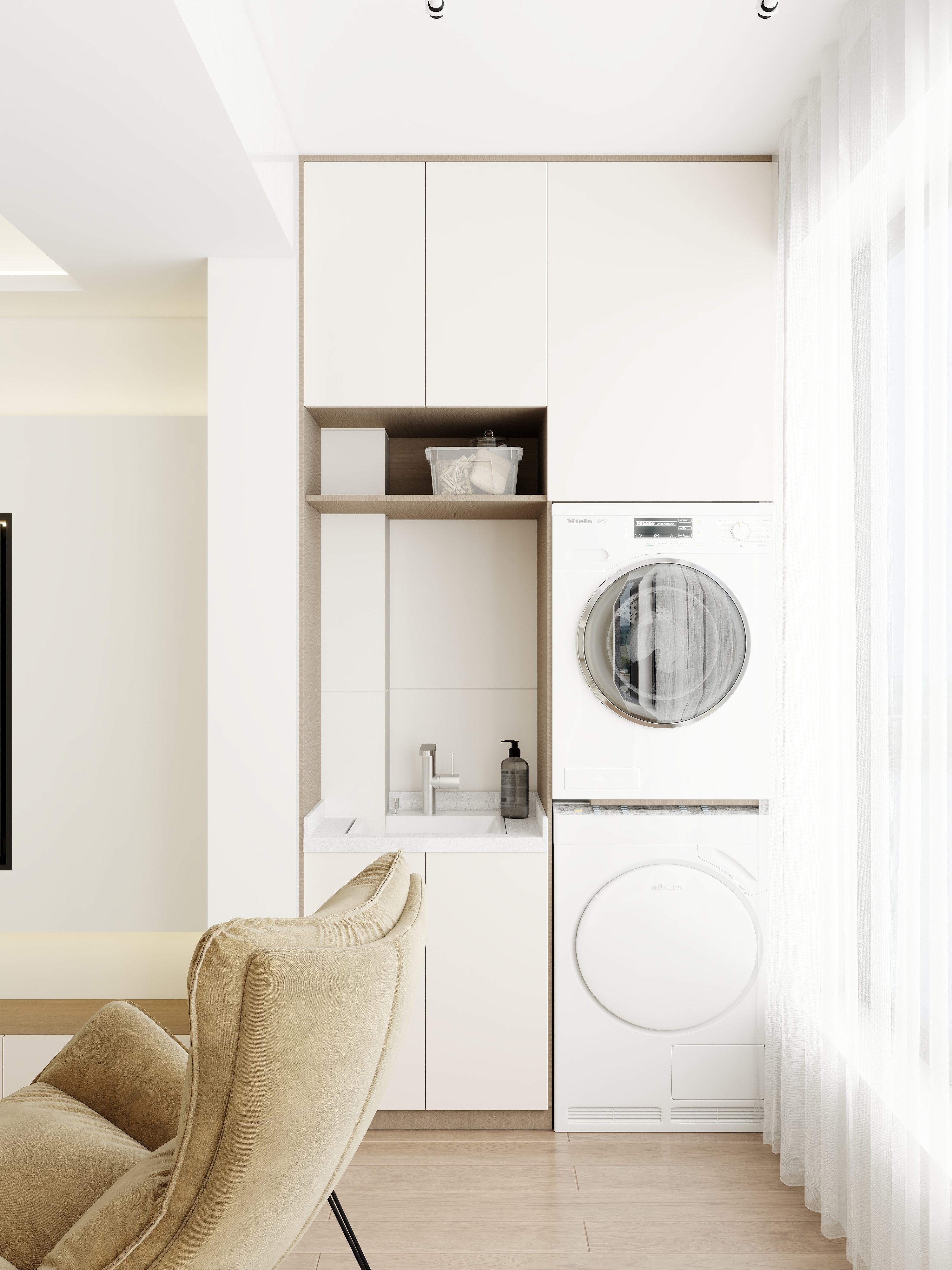 徐景棋-114㎡3室装修效果图