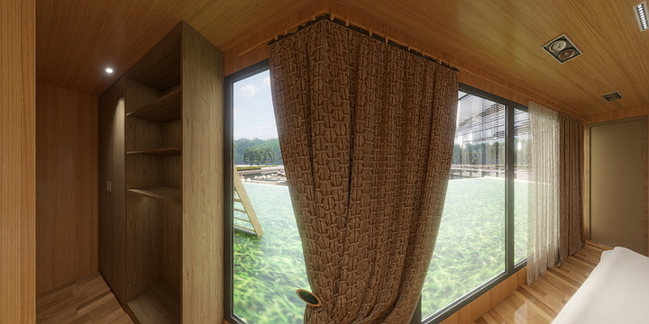 欧博睿东涌店美星全屋整装-源潭集装箱原木风-装修设计方案