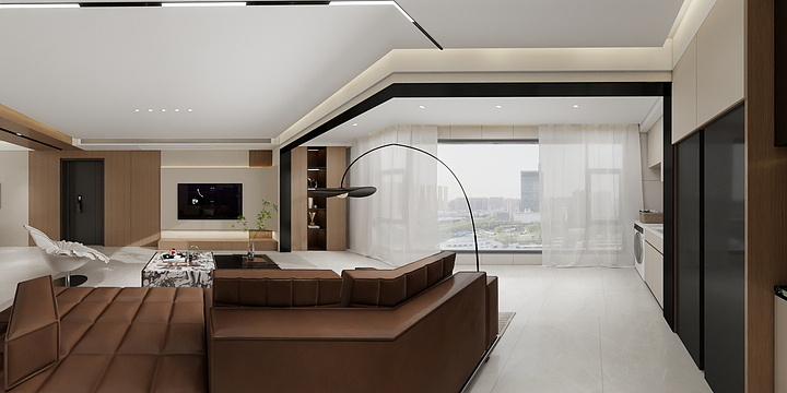 周琦琦一BK-华达·山河赋6-2-304(现代风)-装修设计方案