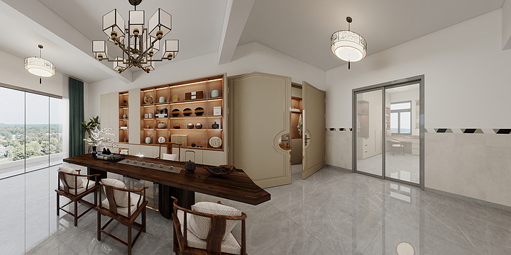 MrChan101-东海4层大别墅-内部结构-装修设计方案