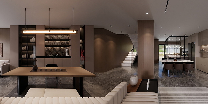 LZ丨DEVISE-公园壹号17栋105雅居-装修设计方案