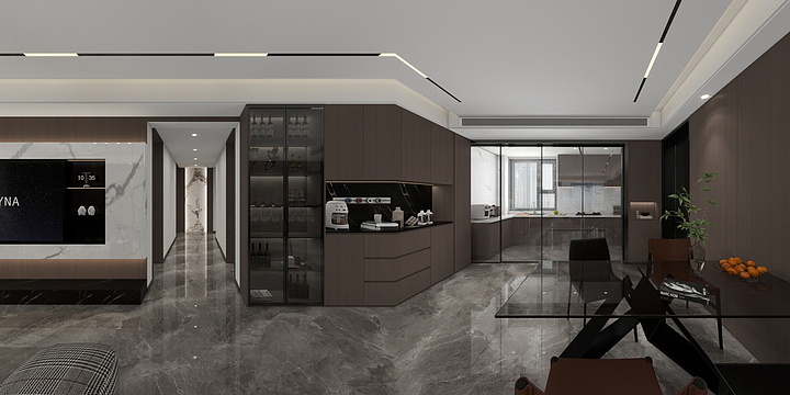 烫发的毛毛虫-141㎡2室-装修设计方案