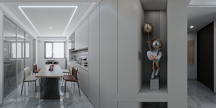 颍上简一装饰-成美央著118Y户型-装修设计方案