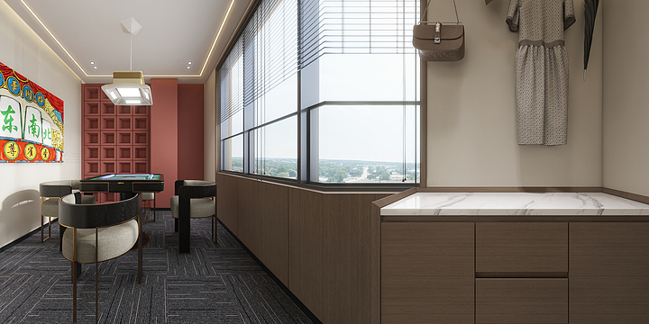 设计改变生活001-棋牌室-装修设计方案