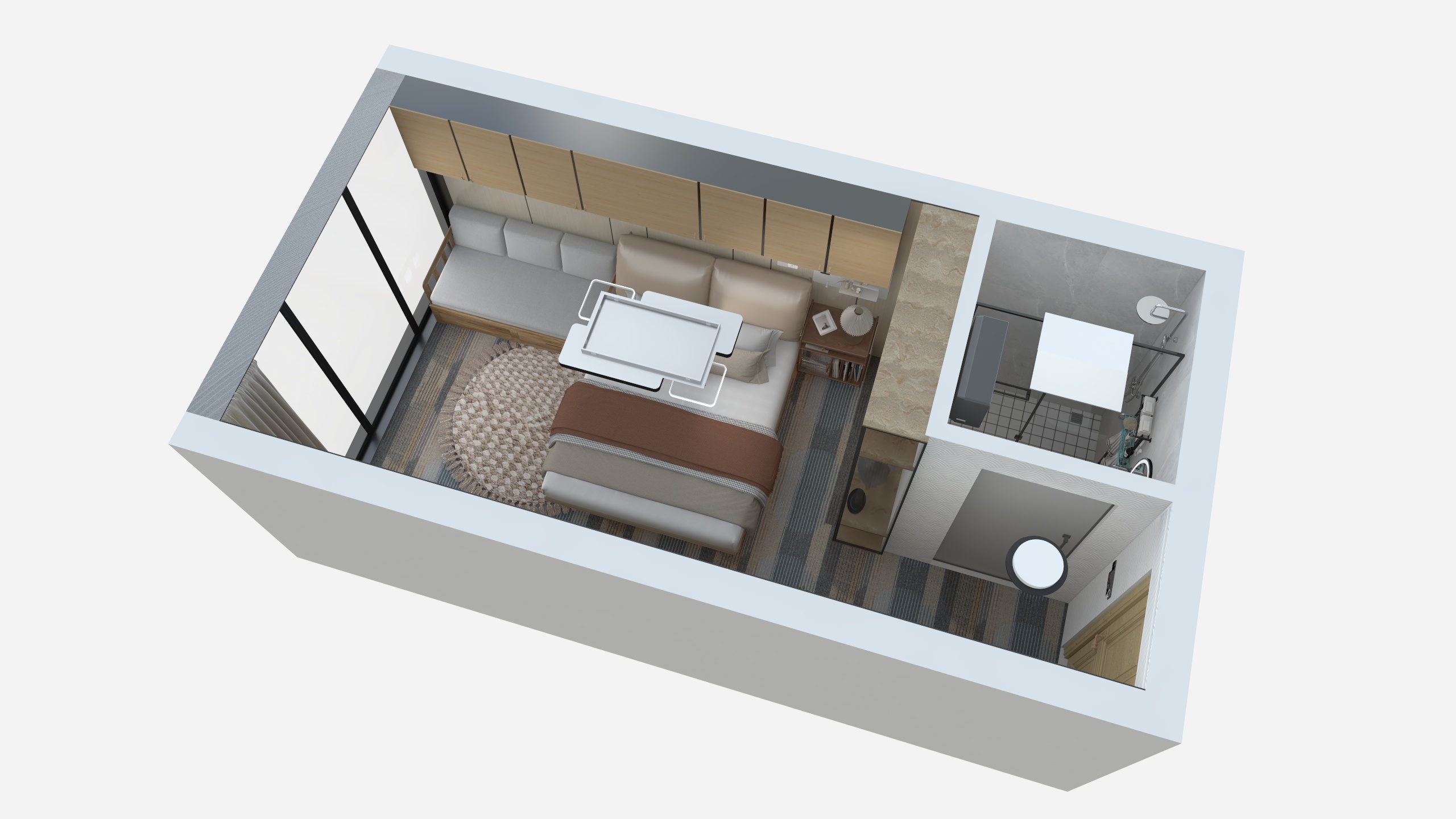 马萨基aIEfv-邮轮海景房-装修设计方案