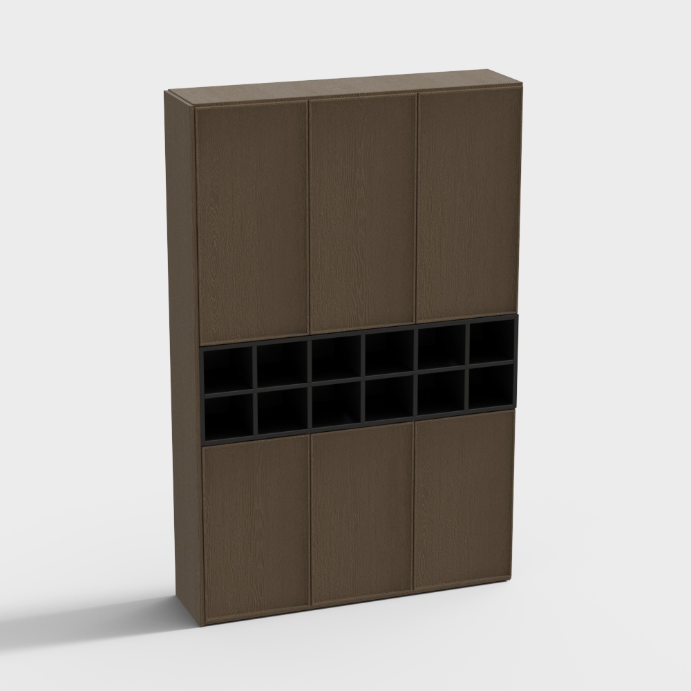 新中式装饰柜3D模型