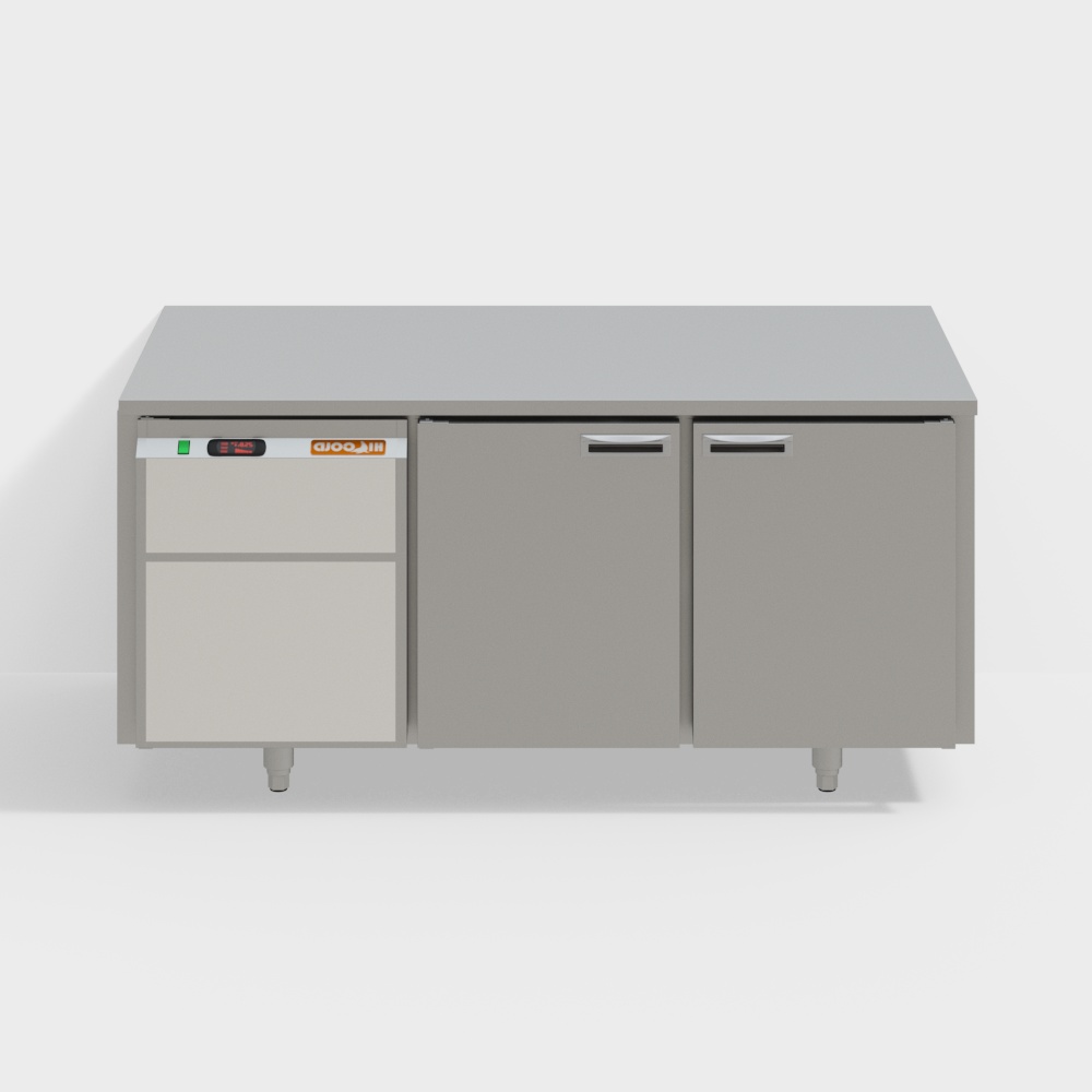 保鲜操作台3D模型