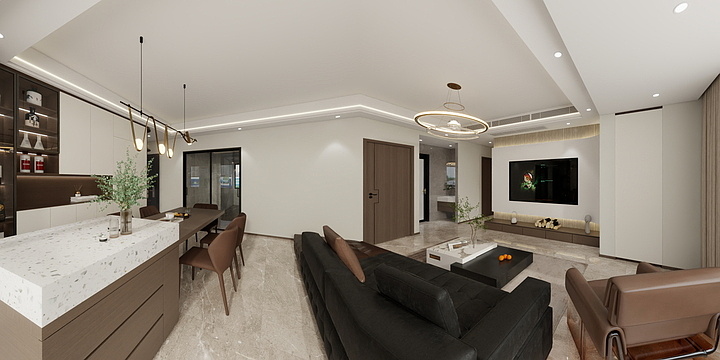 阿武Design-洺悦城棠悦-装修设计方案