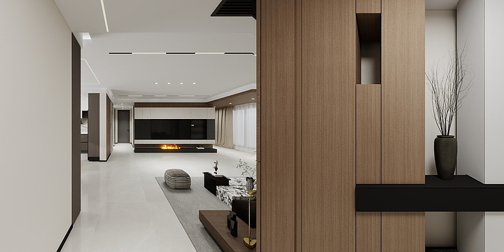 徽阁设计师姜伟-幸福湾5-1601-装修设计方案