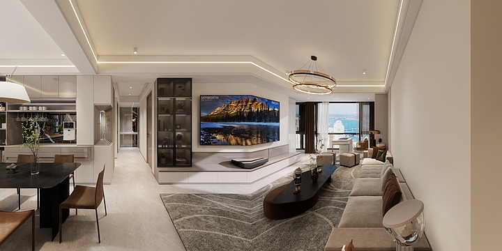 秋禾装饰DQ设计谢德鹏-南湖学府2#901效果图 2025.02.21-装修设计方案