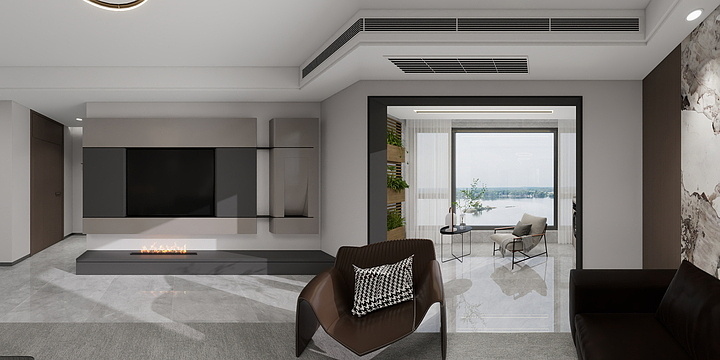 赵峰丨风尚设计-宝鸡意式极简-装修设计方案