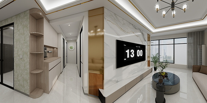 佳美装饰方亚全屋整装-江南春城-装修设计方案