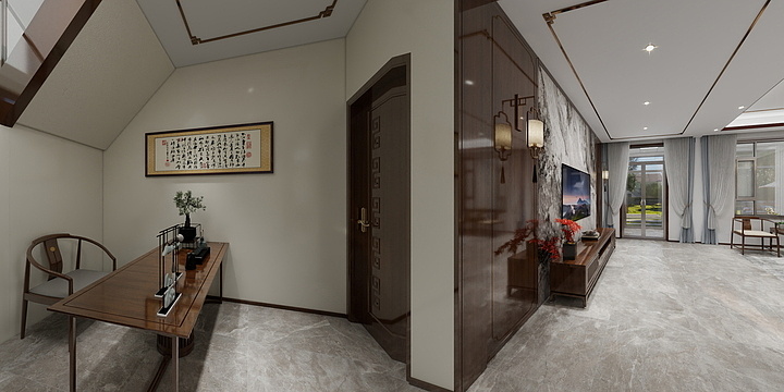 独角兽效果图表现-大华社区自建房-副本-装修设计方案