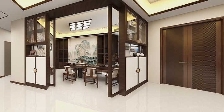 艾曲设计工作室-北中叶府-装修设计方案