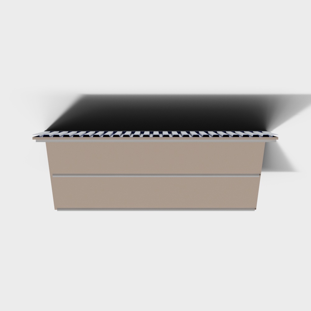 彩钢瓦屋顶3D模型