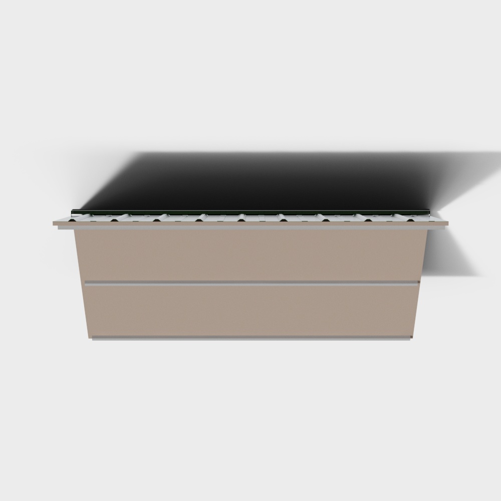 彩钢瓦屋顶3D模型