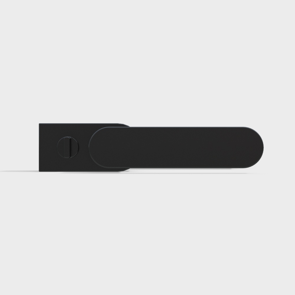 现代极简门把手3D模型