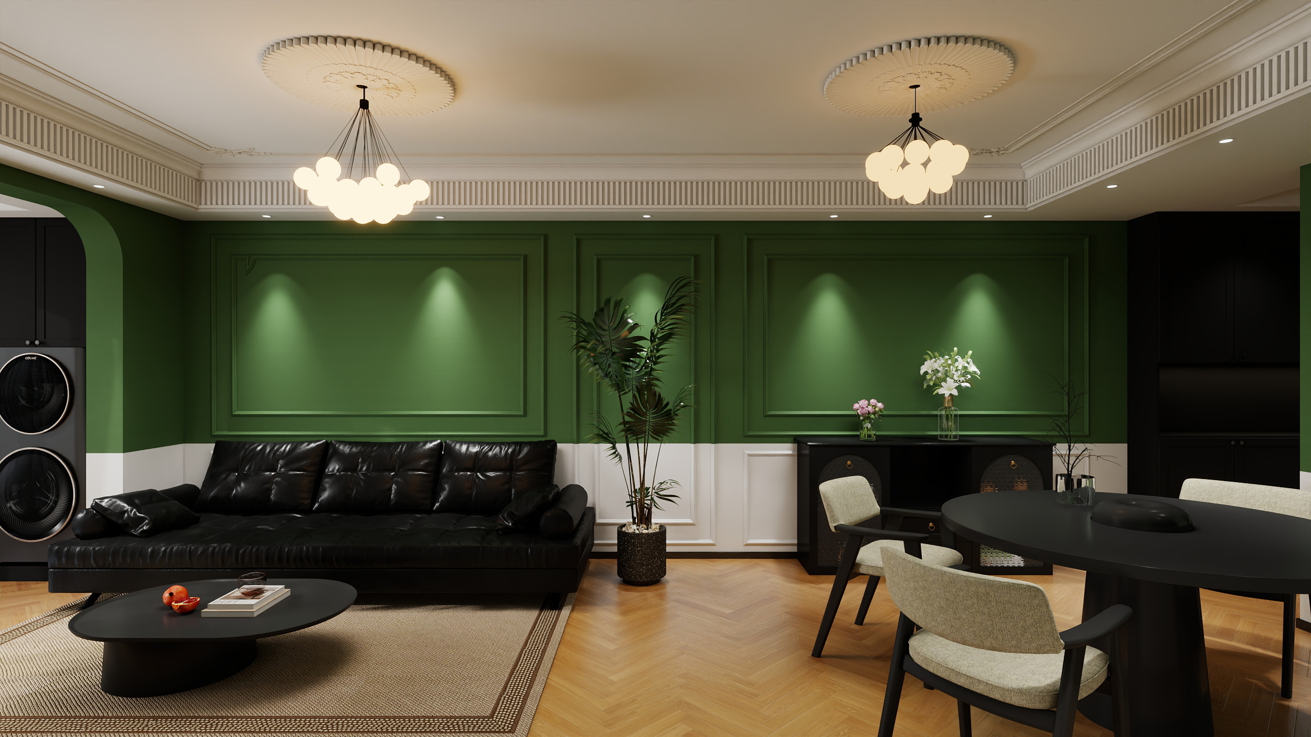 黑驹驹-南洋法式-装修设计方案