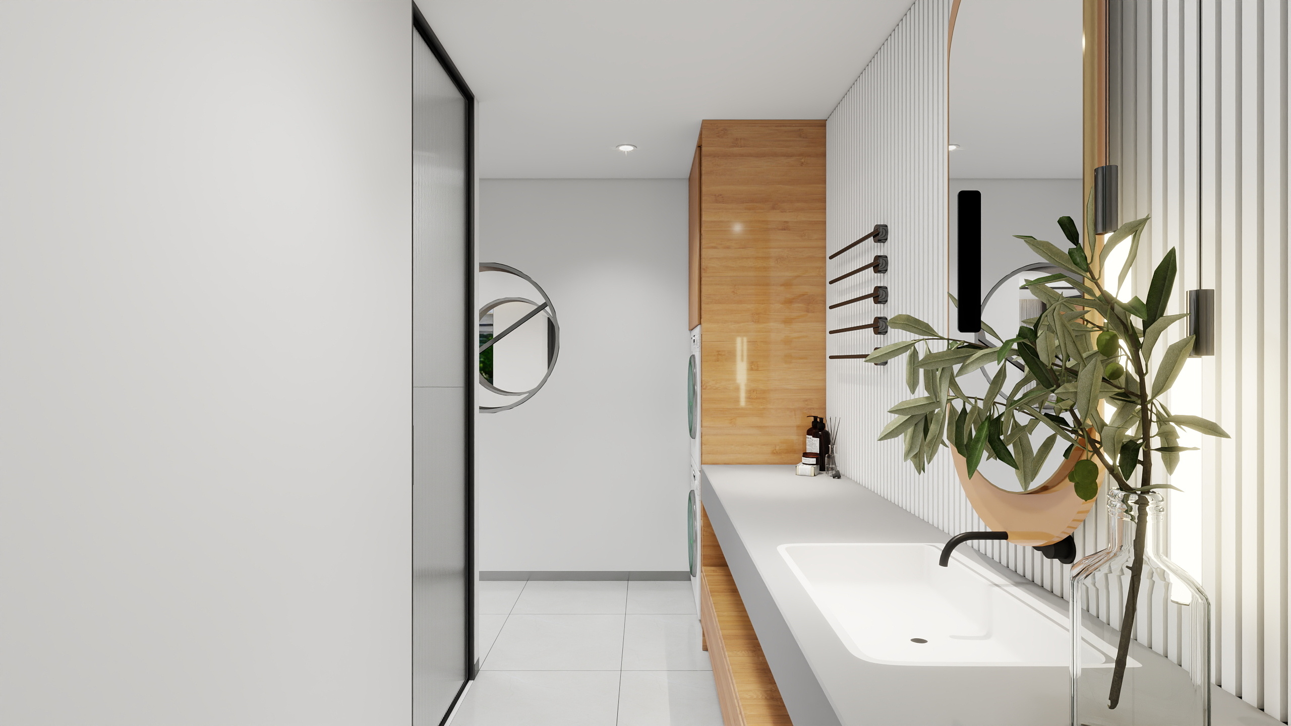 神马云在线-三层下沉叠墅装修效果图