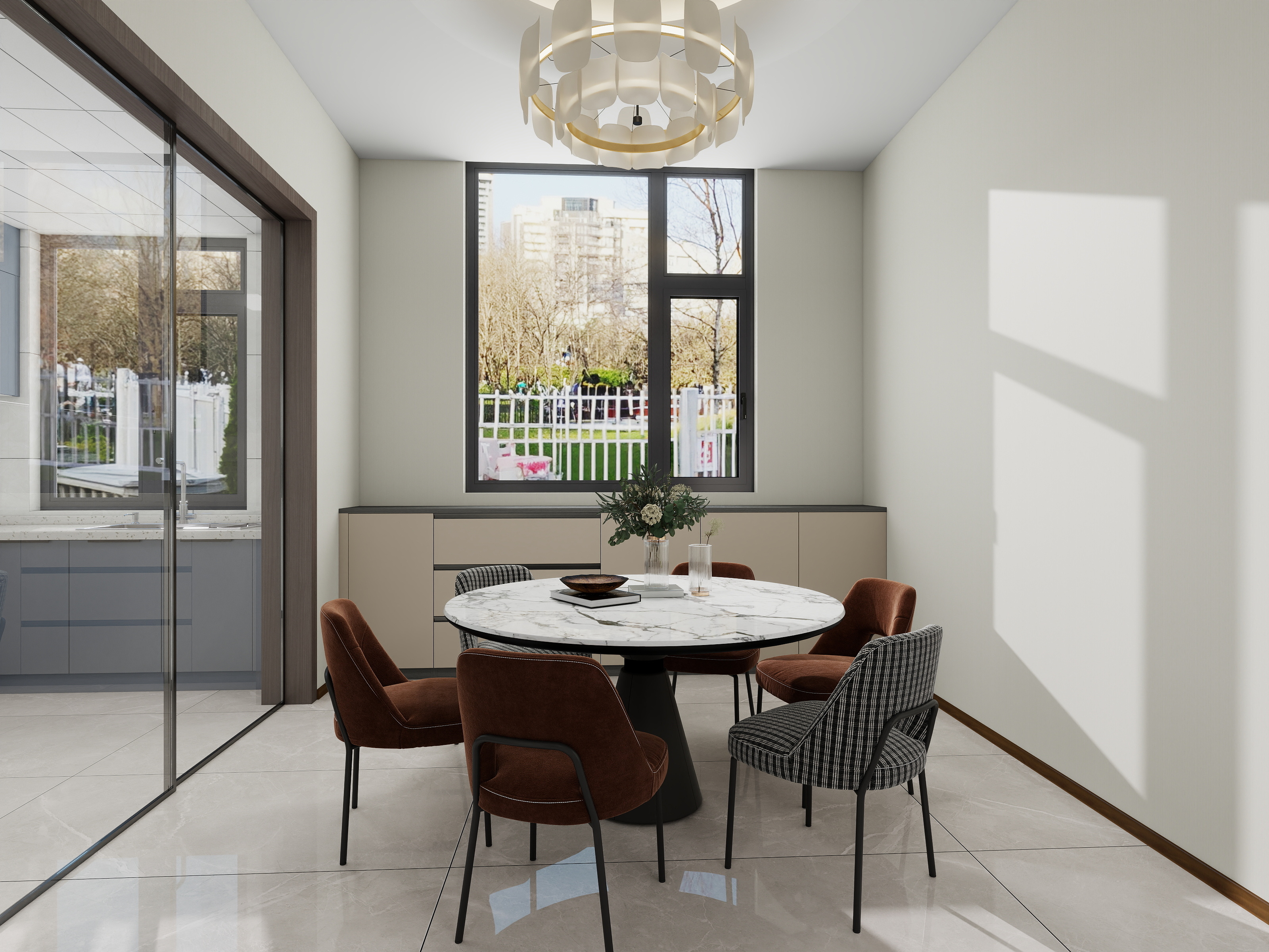 李哈哈室内设计-自建房2层别墅现代简约风格装修装修效果图