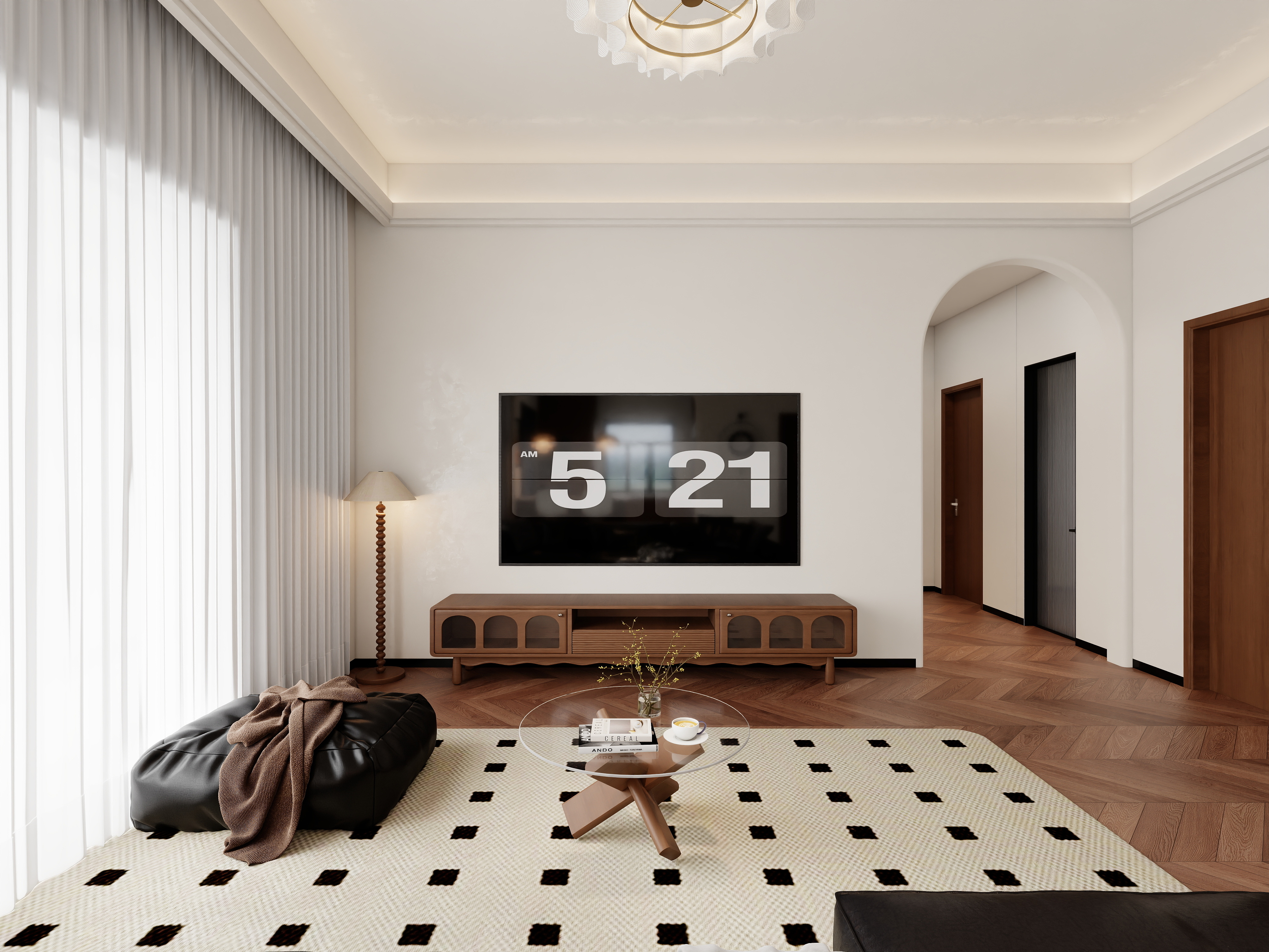 励志成为3d高手-138㎡3室-装修设计方案