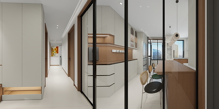 郑州福之巢装修公司-绿地香湖湾-装修设计方案