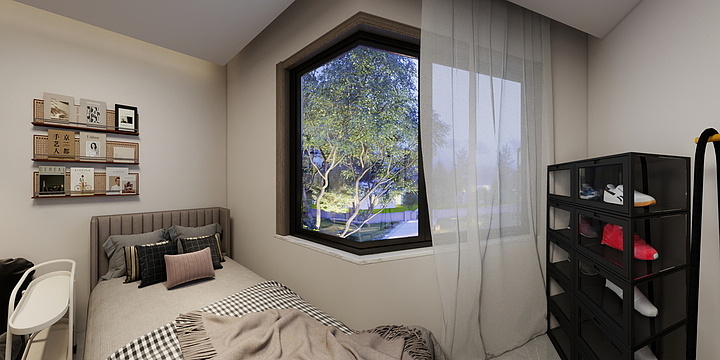 Moore小哲-孩童卧室-装修设计方案