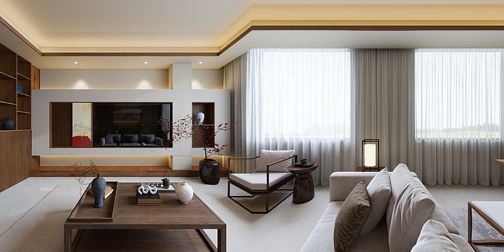 BCHUANG-Design.-宋式美学-装修设计方案