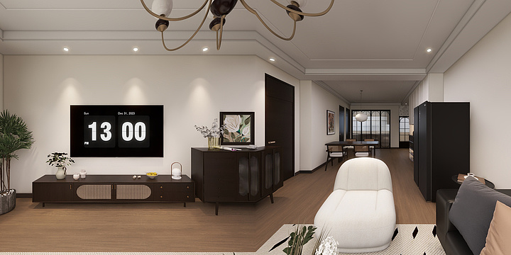 艺度空间设计--富春园-装修设计方案